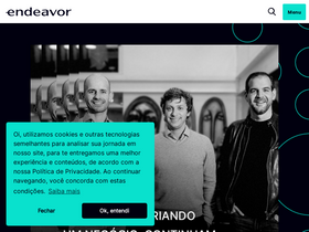 'endeavor.org.br' screenshot