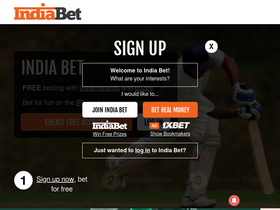 'indiabet.com' screenshot