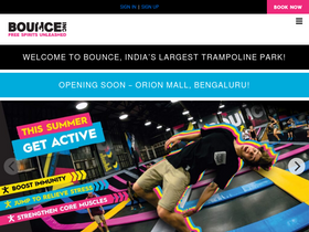 'bounceinc.in' screenshot