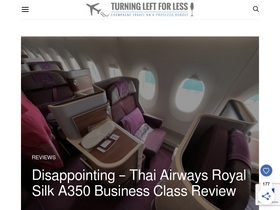 'turningleftforless.com' screenshot