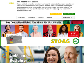 'stoag.de' screenshot