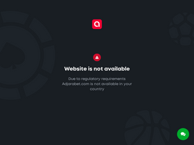 'adjarabet.com' screenshot