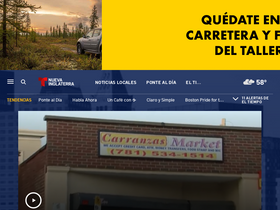 'telemundonuevainglaterra.com' screenshot