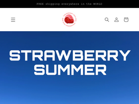 Strawberrymilkmob website screenshot