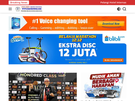 'suarakristen.com' screenshot