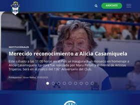 'gimnasia.org.ar' screenshot