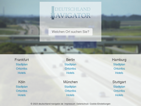 'deutschland-navigator.de' screenshot