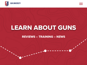 'gununiversity.com' screenshot