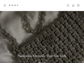 ronaabags.com homepage screenshot