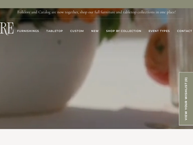 adorefolklore.com homepage screenshot