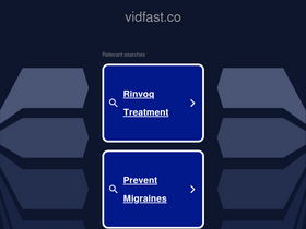 'vidfast.co' screenshot