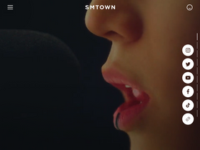 'smtown.com' screenshot