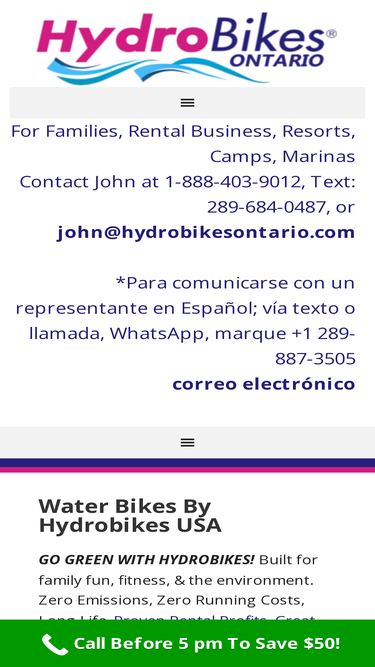 hydrobikesontario.com
