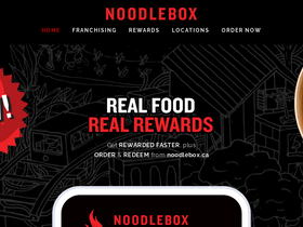 'noodlebox.ca' screenshot