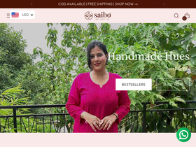 saibolifestyle.com homepage screenshot