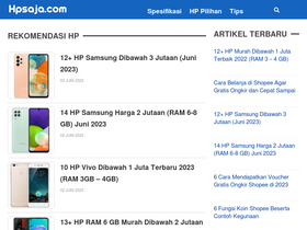 'hpsaja.com' screenshot