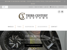 3rdcenturyconversions.com homepage screenshot
