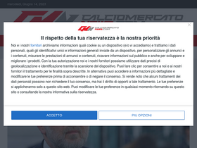 'calciomercatonews.com' screenshot