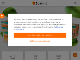 'suvinil.com.br' screenshot