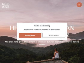 'reisjunk.nl' screenshot
