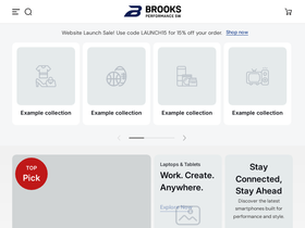 BrooksPerformanceSW website screenshot