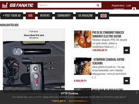'gsfanatic.com' screenshot