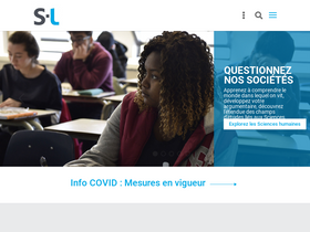 'cegepsl.qc.ca' screenshot