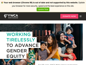 'ywcavan.org' screenshot