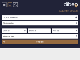 'dibeo.at' screenshot