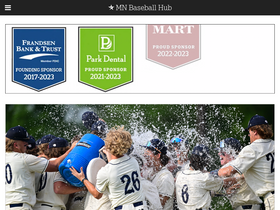 'mnbaseballhub.com' screenshot