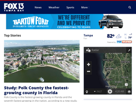 'fox13news.com' screenshot