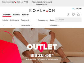 'koala.ch' screenshot