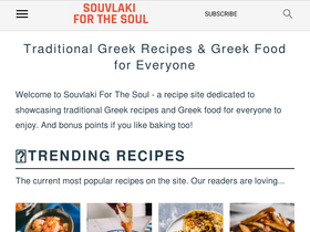 'souvlakiforthesoul.com' screenshot