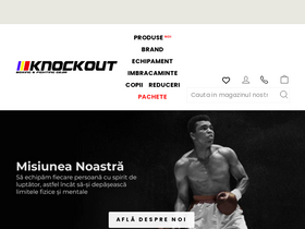'knock-out.ro' screenshot