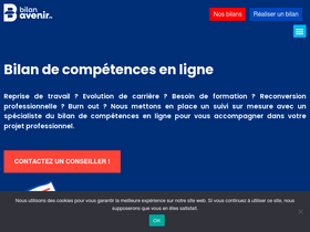'bilan-avenir.fr' screenshot