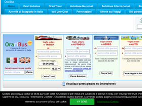 'oraribus.com' screenshot