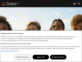 'vorst-nationaal.be' screenshot