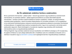'bpiautosok.hu' screenshot