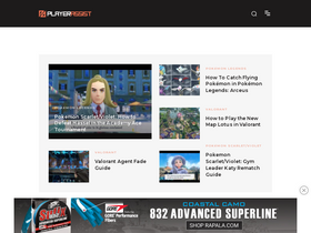 'playerassist.com' screenshot