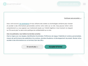 'eventmaker.io' screenshot
