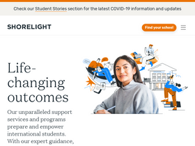 'shorelight.com' screenshot