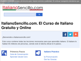 'italianosencillo.com' screenshot