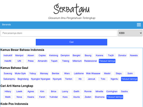 'serbatahu.com' screenshot