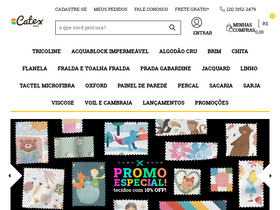 'catextecidos.com.br' screenshot