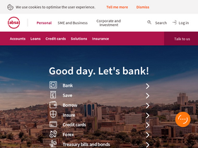 'absa.co.ug' screenshot
