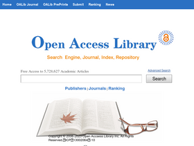 'oalib.com' screenshot