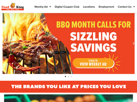 'foodkingcostplus.com' screenshot