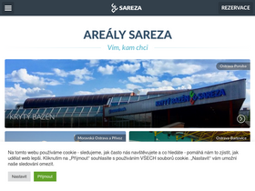 'sareza.cz' screenshot