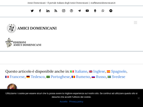 'amicidomenicani.it' screenshot