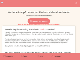 'youzik.app' screenshot